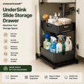 metaventrawell™ UnderSink Slide Storage Drawer