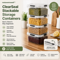 metaventrawell™ ClearSeal Stackable Storage Containers